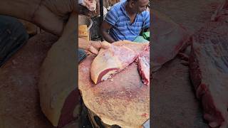 Awesome real deshi ox chest meat amp bone cutting smooth cutting skill in bd [upl. by Sumahs689]