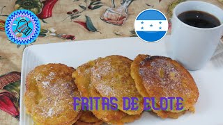 Fritas de elote  Las recetas de Anita [upl. by Ynoble]