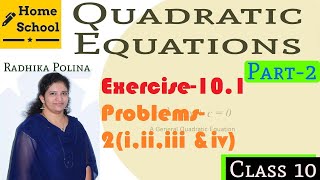 Quadratic Equations  Practice Set 22 Lecture 1  SSC Class 10 Algebra  Maths Part 1  Maharasht [upl. by Titania]