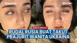 Tentara Wanita Ukraina Nyaris Kena Peluru Pasukan Rusia [upl. by Apgar]