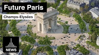 Future Paris  Champs Elysee Amazing Gardens for 2024 [upl. by Owens]