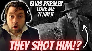 THEY SHOT Elvis Presley  Love Me Tender  FILM REACTION [upl. by Anaujahs467]