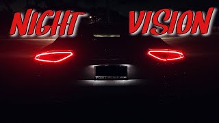 NIGHT VISION OF THE KIA STINGER GT EXTERIORINTERIOR [upl. by Helbonnas]