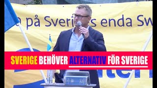 Anders Bergström AfS Alternativ för Sverige vill rädda landet [upl. by Aisetal]