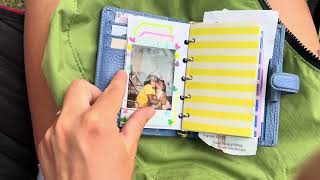 Mini Filofax Finsbury Update [upl. by Lednic]