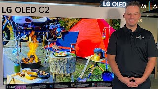 Téléviseur LG C2 OLED Evo 2022  Test [upl. by Ilatfen]