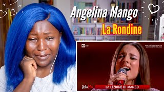 Angelina Mango  quotLa rondinequot Sanremo 2024 REACTION [upl. by Rellim]