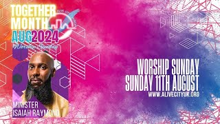 Alive City Church UK Together Month  Worship Service [upl. by Elden239]