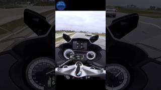 BMW R1200RT  ROLLON and TOPSPEED on Autobahn shorts [upl. by Lalise412]