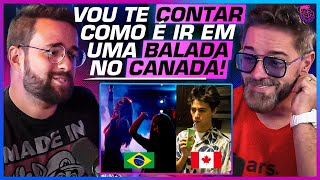 A DIFERENÃ‡A da CULTURA BRASILEIRA e CANADENSE  IZZY NOBRE [upl. by Llewop]