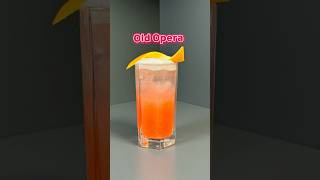 Old Opera 🍹a delicious gin and campari combination cocktail Recipe in the comments 👇cocktails [upl. by Lramaj]