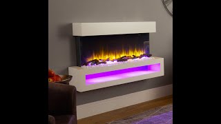 Endeavour Home Fenwick Wall Mounted Electric Fire [upl. by Mcnalley]