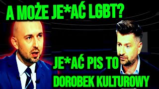 NACZELNY HIPOKRYTA z LEWICY ZAORANY przez REDAKTORA POLSATU [upl. by Schaumberger]