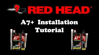 Red Head A7 Installation Tutorial [upl. by Young401]