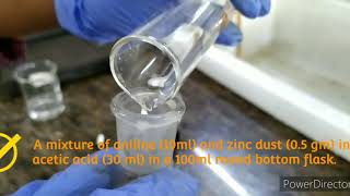 To prepare the Organic Compound Acetanilide form AnilineZinc Dustamp Acetic Acid [upl. by Notnil]