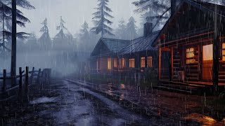 Calming Rainfall with Gentle PitterPatter in a Peaceful Forest  White Noise for Meditation [upl. by Nylhsa125]