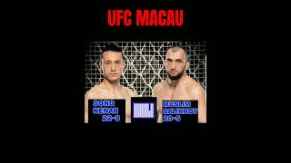 👊 UFC Macau ▫Song vs Salikhov WoBBLD MMAPicks [upl. by Hett]