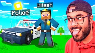 POLICE JOB in MINECRAFT 😎  HAGGAPUR Episode 6  Hitesh KS [upl. by Ettenot647]