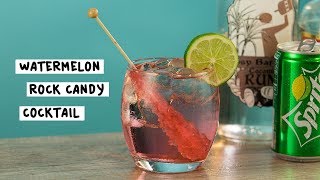 Watermelon Rock Candy Cocktail [upl. by Fair]