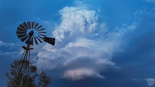 Mesmerizing Supercell Thunderstorm near McCook Nebraska A Timelapse Experience [upl. by Lleirbag]