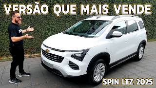 CHEVROLET SPIN LTZ 2025  A Versão Que Mais Vende [upl. by Naresh473]