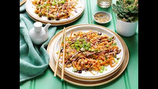 BBQ Chicken Okonomiyaki [upl. by Giuseppe]