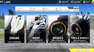 Real Racing 3 Racing F1 Day 3 Real Racing 3 My First Drive in the F1 Tough Race No win [upl. by Risan985]