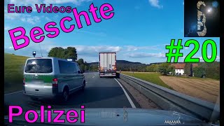 Eure Videos  Das Beste 20  Polizei  Best Of Dashcam [upl. by Anawait979]