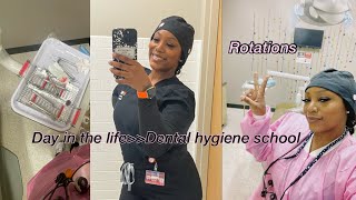 Dental hygiene school and work balance Vlog 💕🦷 [upl. by Teteak]