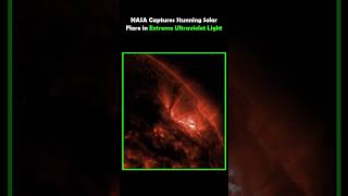 NASA Captures Stunning Solar Flare in Extreme Ultraviolet Light [upl. by Ayna]