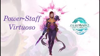 Guild Wars 2 I PowerStaff Virtuoso I Roaming  Duels  OS [upl. by Ynnus]