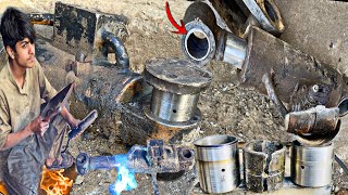 how to change bushings in a excavator [upl. by Deanne]