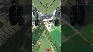 Beautiful Landing In Kuala Lumpur International Airport Malaysia [upl. by Jonathan]