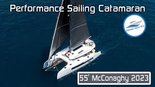 55 McConaghy NEW Performance Sailing Catamaran 2023  Available for 25 million  Overview [upl. by Browning]