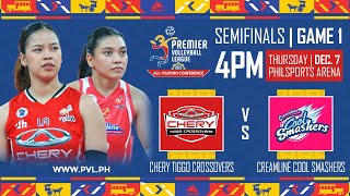 CTC vs CCS  Game 1  BO3  Semifinals  2023 PVL AllFilipino Conference II [upl. by Arul]