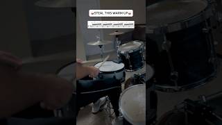 PARADIDDLEDIDDLE EXERCISE🥁🔥 drumlessons drums [upl. by Ytsirk]