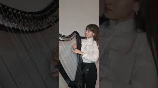 Electric harp  Carolyns fingers Cocteau Twins  harp cover [upl. by Siegler]