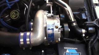 Vortech V3 Sci Trim supercharger on 1993 Cobra Mustang [upl. by Jarrid]