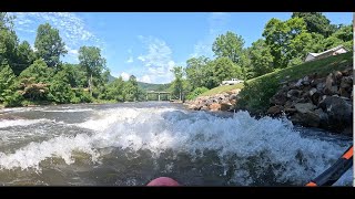 Tuckasegee gorge river wAPEs 62224 [upl. by Ytsrik727]