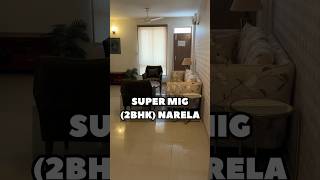 DDA Super MIG Narela  Narela 2BHK flats  Price 77 Lacs  flats 2bhk shortsvideo dda fcfs [upl. by Percival]