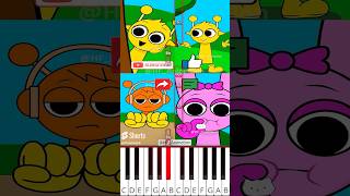 Sprunki Animation Memes APT Whos Your Favorite HFAnimation  Octave Piano Tutorial [upl. by Dustie]