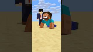 HELP Herobrine Push Up friendship shorts trending anime [upl. by Aynekal]