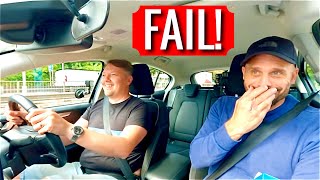 INSTRUCTOR FAILS ADVANCED DRIVING TEST ADI PART 2 TEST [upl. by Pillyhp]