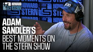 Adam Sandler’s Most Memorable Moments on the Stern Show [upl. by Lezned]