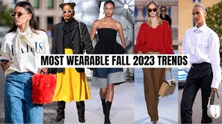 Top 10 Wearable Fall 2023 Fashion Trends To Shop Now  The Style Insider [upl. by Koloski]