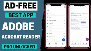 Best Free Adobe Acrobat Reader App for Android [upl. by Sotnas]