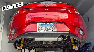 Goodwin RoadsterSport Race Exhaust Install  ND2 Miata [upl. by Liahus]