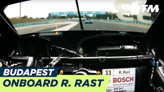 DTM Budapest 2018  RenĂŠ Rast Audi RS5 DTM  RELIVE Onboard Race 2 [upl. by Powder56]