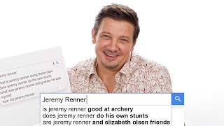 Jeremy Renner Answers The Webs Most Searched Questions  WIRED [upl. by Paik]