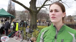 Bike Rodeo challenges students to think green and push forward [upl. by Abad]